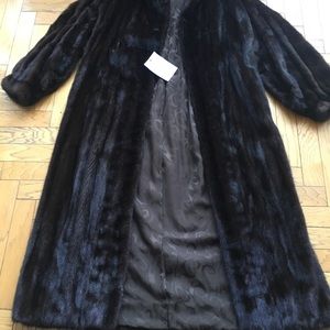 Full length mink coat